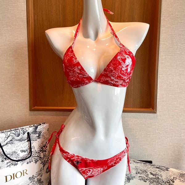 大人気!ディオール レプリカ ビキニ ボトム 上下セット 水着 2色 den39567